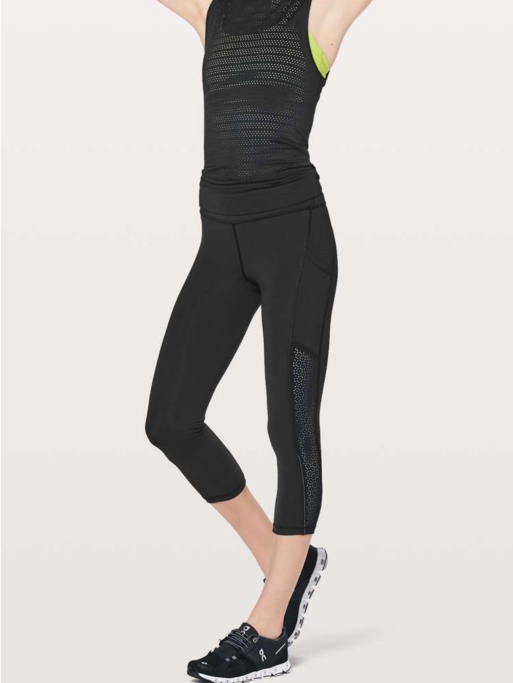 Lululemon Ready To Race Crop *21"